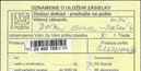 Ozn�menie o&nbsp;ulo�en� z�sielky tla�ivo �.&nbsp;11-064