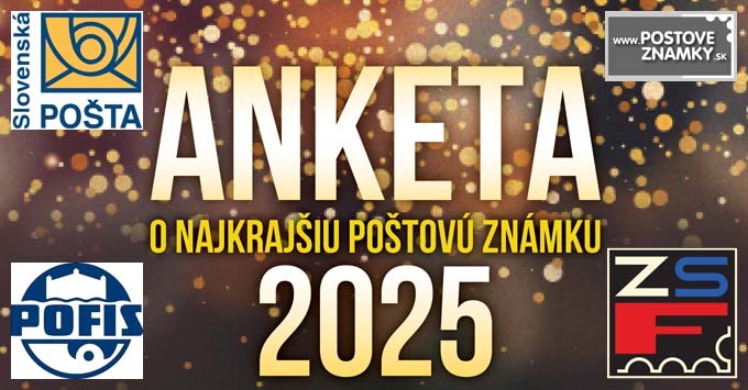 Public poll for the most beautiful Slovak postage stamp of 2025