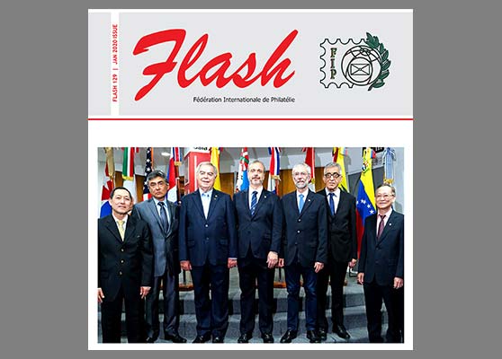 Filatelistick� �asopisy a periodik� Nov� ��slo �asopisu FIP Flash 129 � JAN 2020