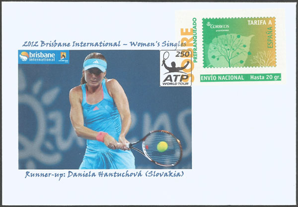 Slovacik� - �panielsko - Fin�le tenisov�ho turnaja ATP Brisbane International 2012 - Daniela Hantuchov�
